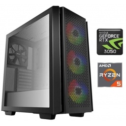 Equipo Gamer Ryzen 5 5500, 16GB, SSD 480GB, RTX 3050 6GB