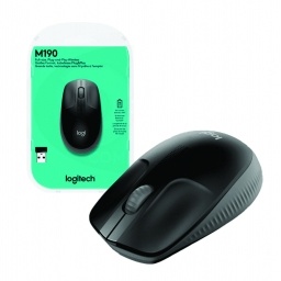 Mouse Logitech M190 inal�mbrico negro